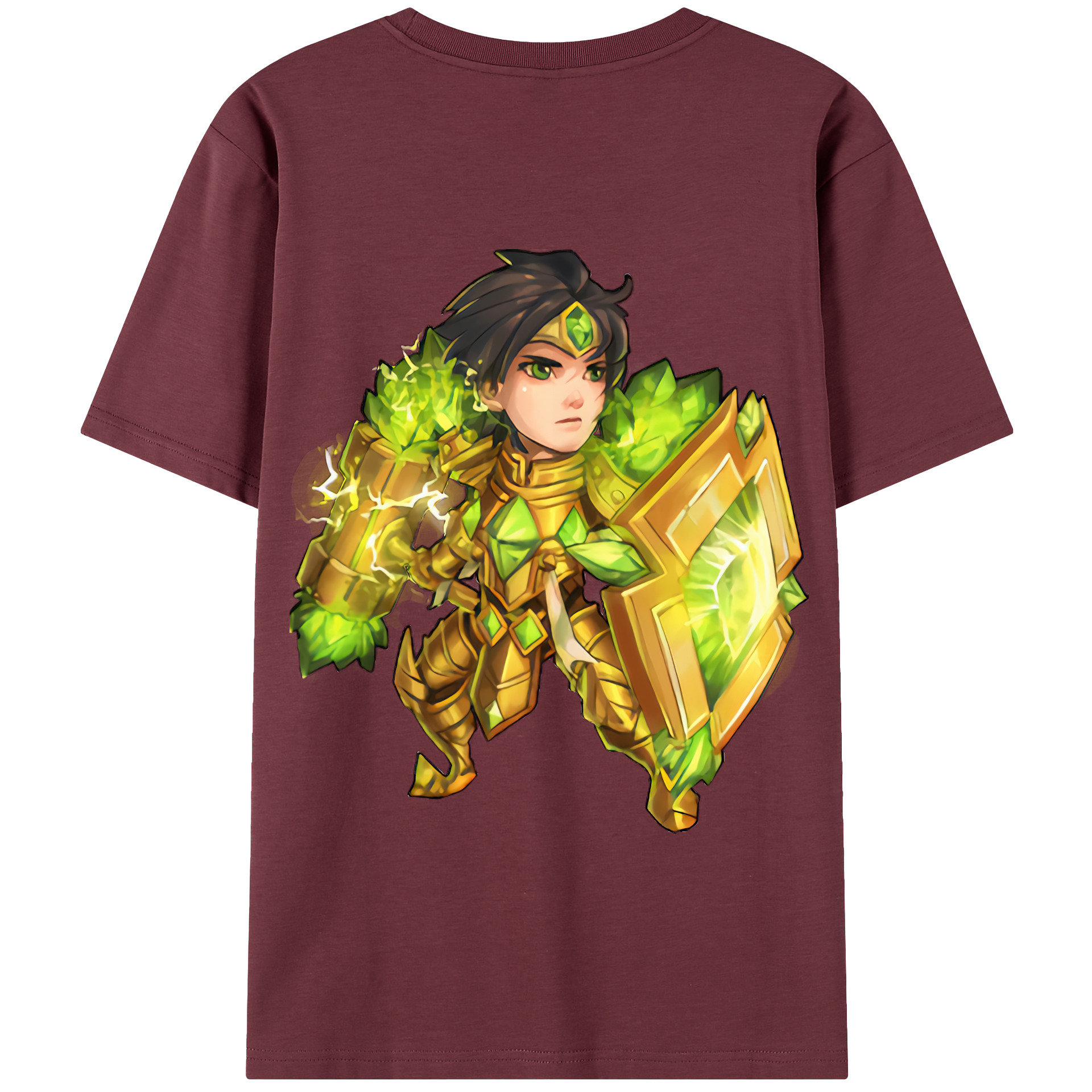 リーグ・オブ・レジェンド League of Legends LOL 綿100％半袖Tシャツ（背面プリント）